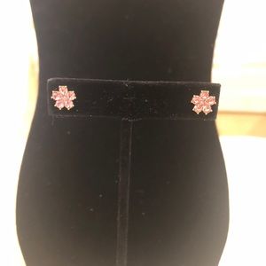 NWT Kate Spade Blush Flower Stud earrings